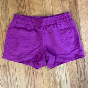 J Crew Pull On Shorts - Pink